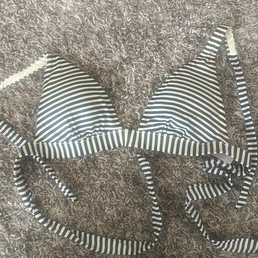 Victoria Secret stripped Swim Suit Top